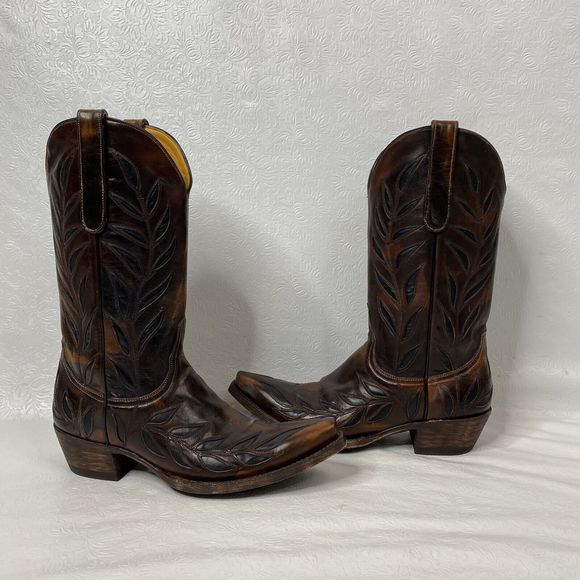Old Gringo Men\'s Sz 8.5 B NARROW Cowboy Boots main image 12